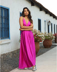 Vestido Paula Magenta