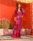 Vestido Josefina Maceio Rojo