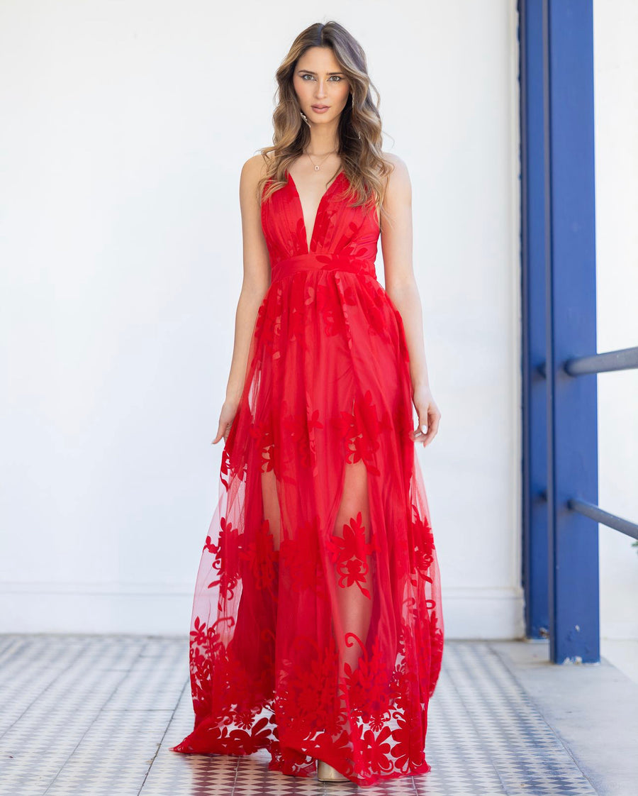 Vestido Lola Rojo