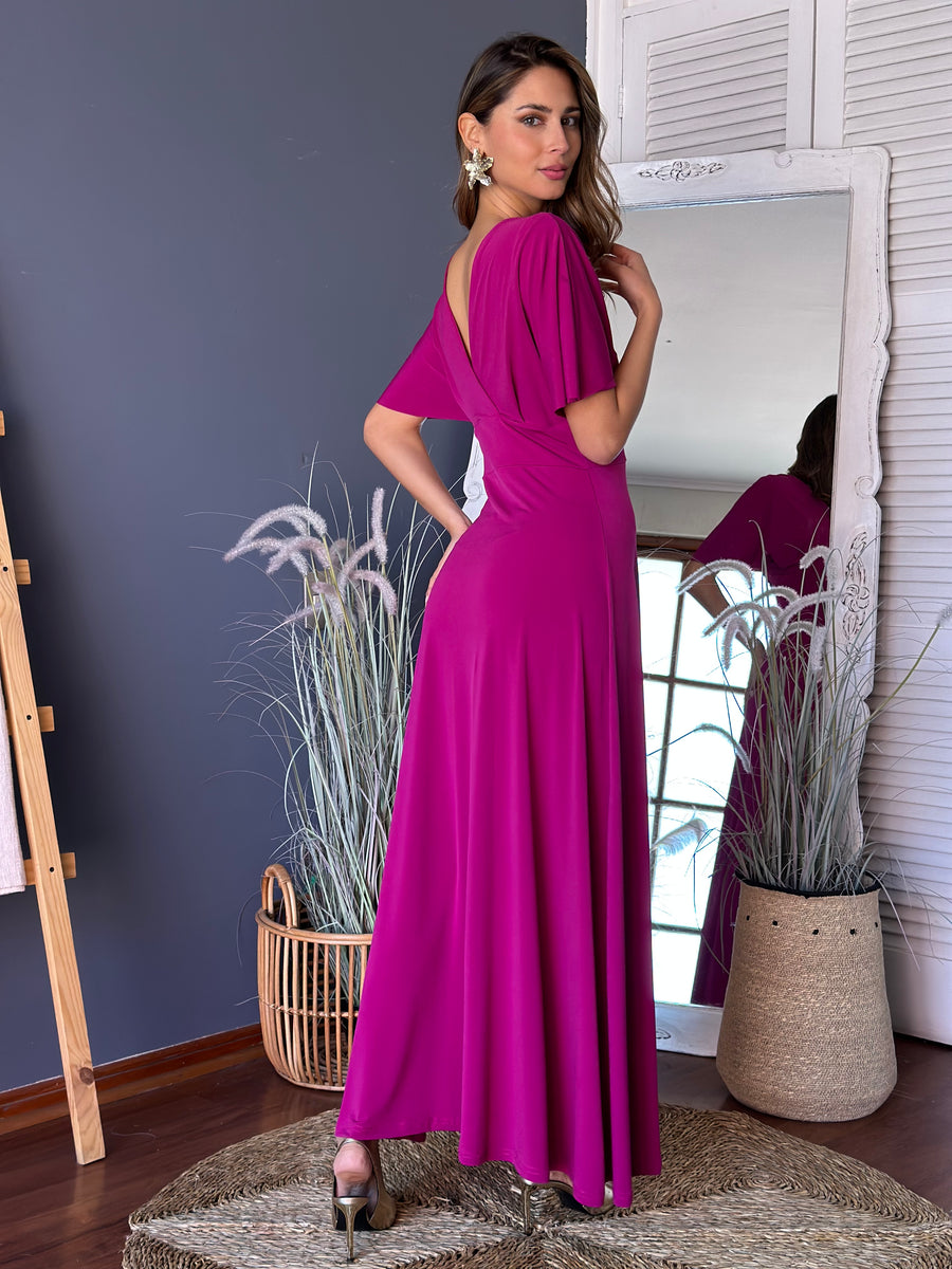 Vestido Paloma Magenta