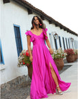 Vestido Dora Magenta