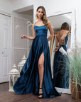 Vestido Fiorella Azul