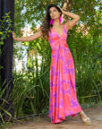 Vestido Paula Mallorca Magenta