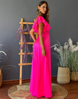 Vestido María José Fucsia