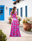 Vestido Dora Botanic Pink