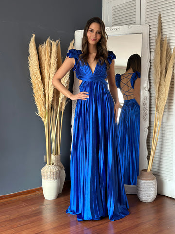 Vestido Paty Azul