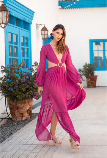 Vestido Mai Magenta