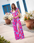 Vestido Dora Botanic Pink