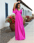 Vestido Dora Magenta