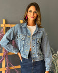 Chaqueta Denim Charm