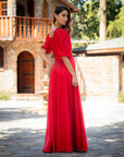Vestido Josefina Rojo