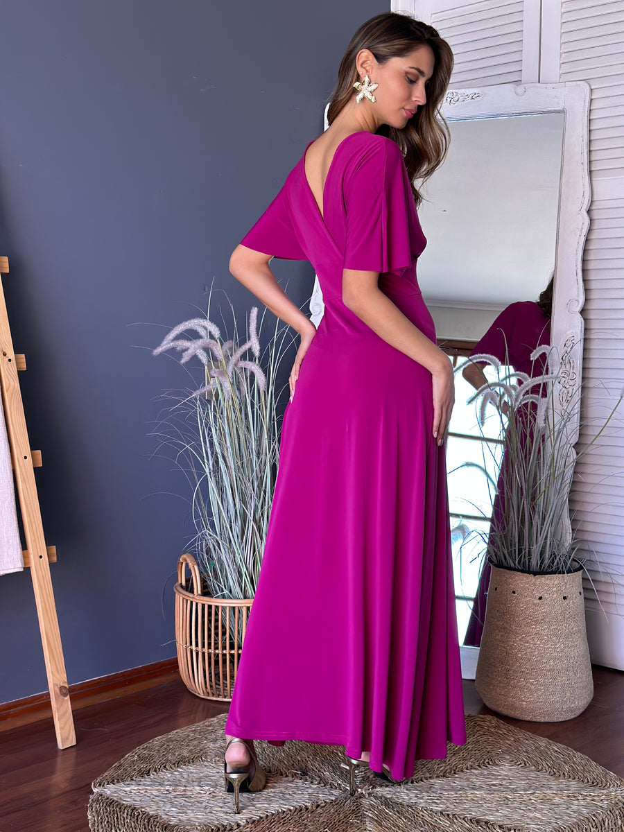 Vestido Paloma Magenta