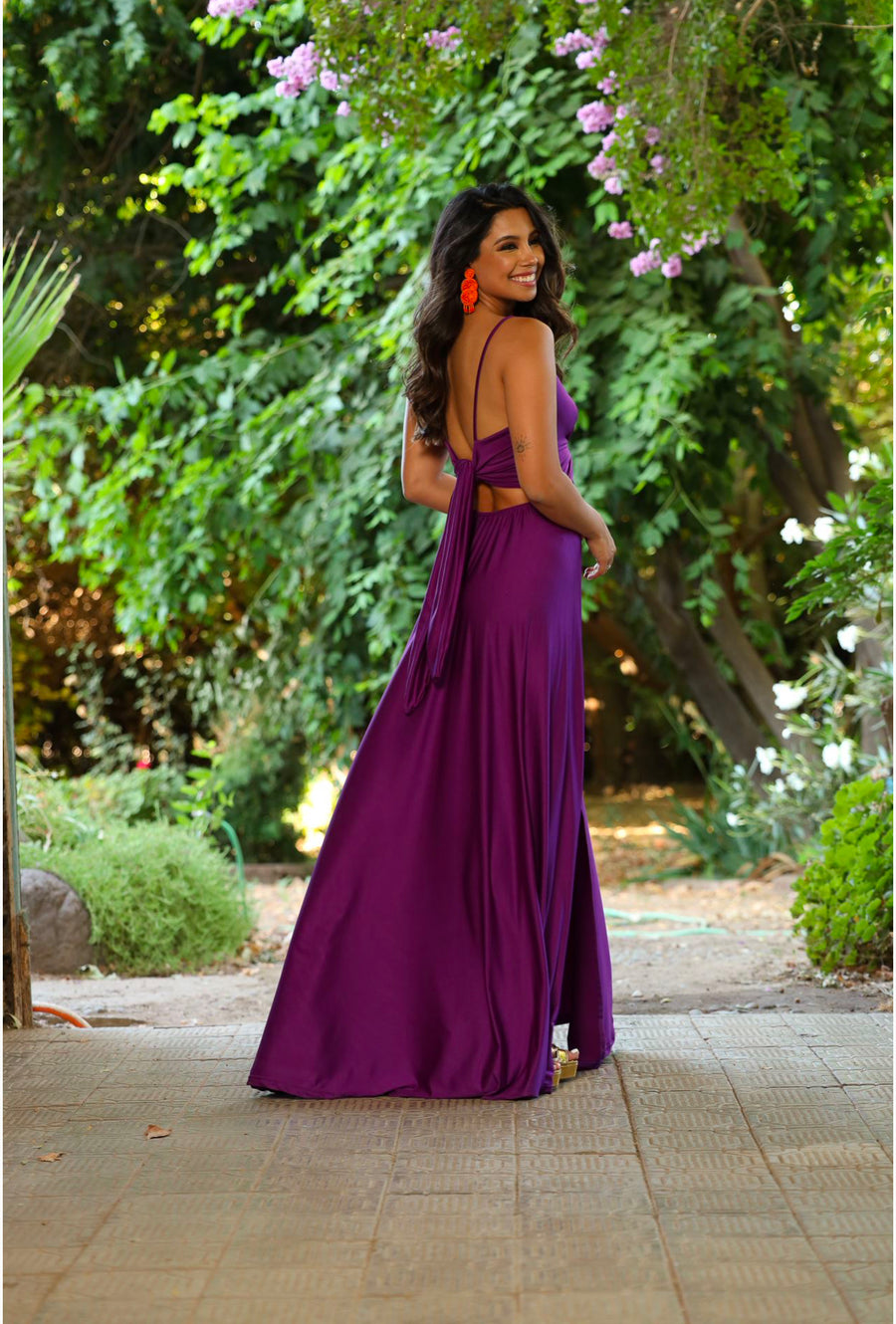 Vestido Pascuala Morado