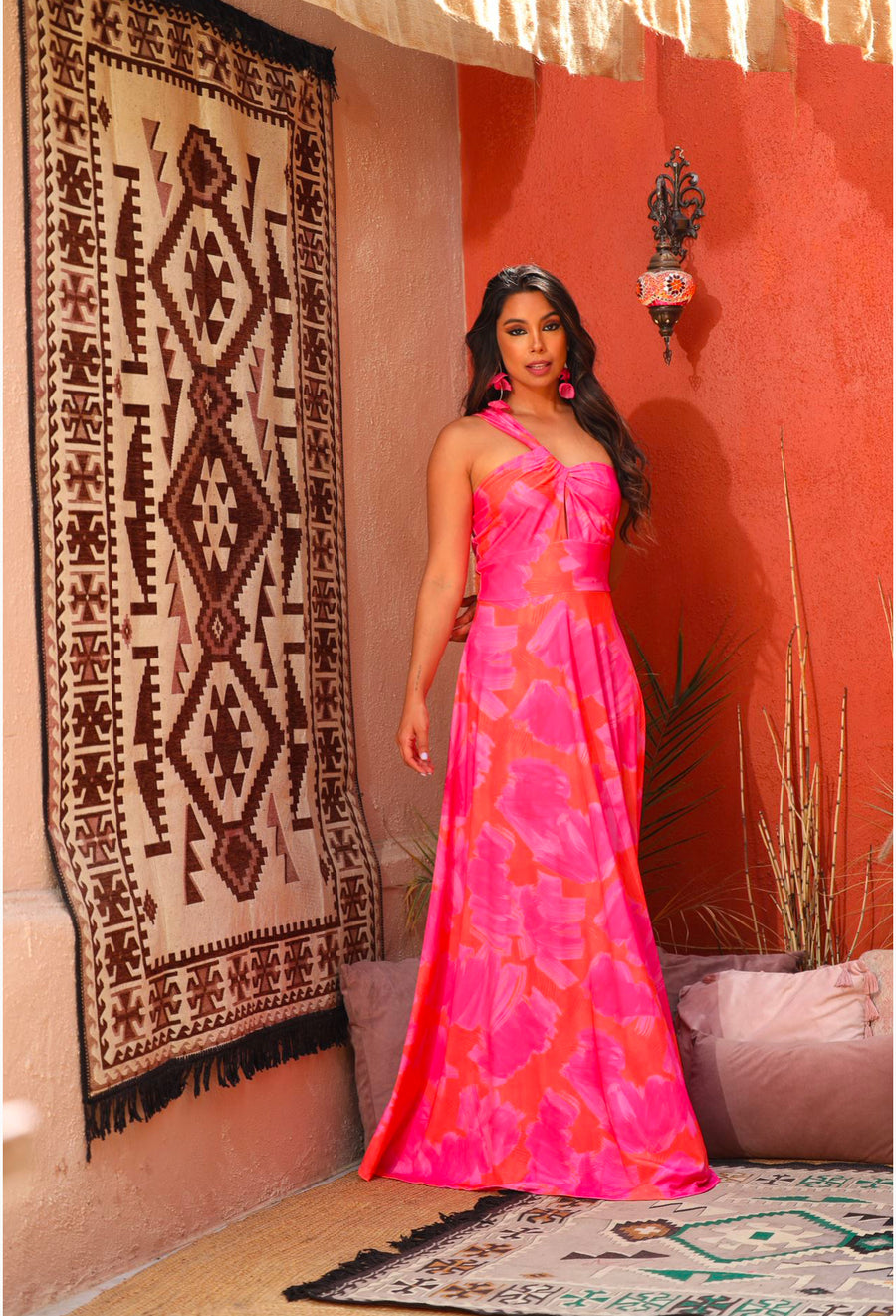 Vestido Maxi Berni Mallorca Magenta