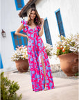 Vestido Dora Botanic Pink