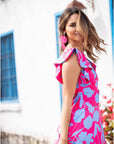 Vestido Dora Botanic Pink