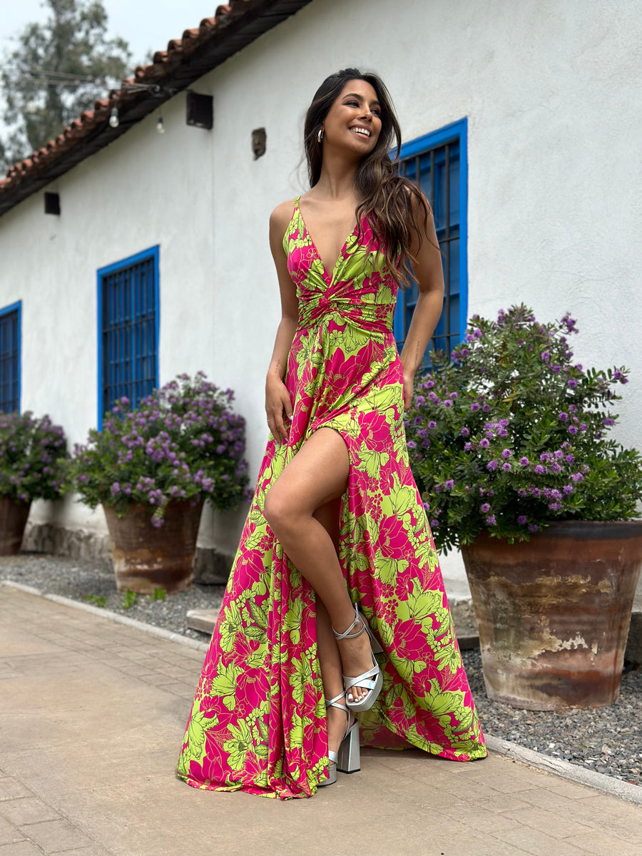 Vestido Pascuala Watermelon