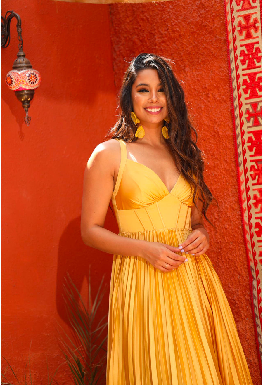 Vestido Trus Amarillo