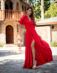 Vestido Josefina Rojo
