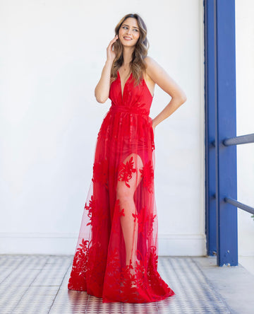 Vestido Lola Rojo