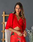 Top Josefina Rojo