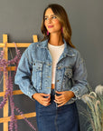 Chaqueta Denim Charm