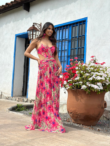 Vestido Amazonas Fucsia