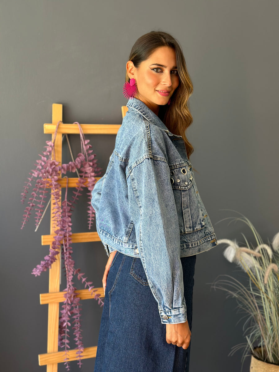 Chaqueta Denim Charm