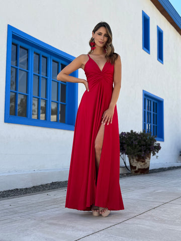 Vestido Pascuala Rojo