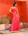 Vestido Dora Magic Paradise Orange