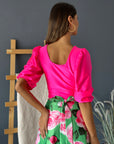 Top Josefina Fucsia