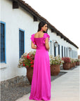 Vestido Dora Magenta