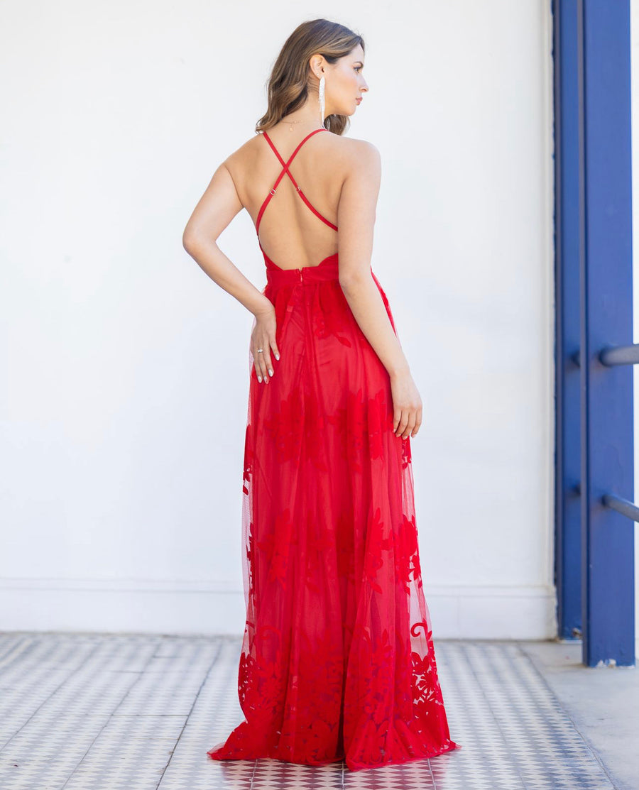 Vestido Lola Rojo